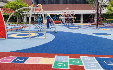 幼兒園塑膠跑道、EPDM塑膠地面