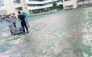 深圳市洪湖小學(xué)運(yùn)動場全面翻新項目