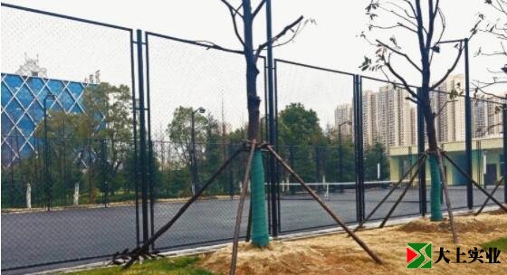 烽勝公園西側(cè)唯一的體育場(chǎng)地，室外網(wǎng)球場(chǎng)